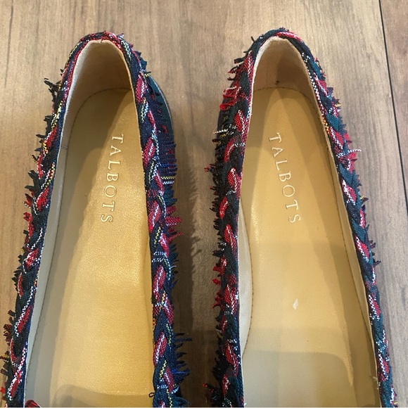 Talbots Plaid Tartan Preppy Driving Loafers • Size 6.5 • Holiday Classic - Picture 3 of 7